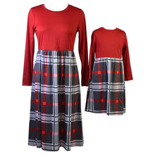 Load image into Gallery viewer, Mommy and me outfits, mother and daughter vintage style