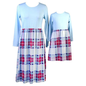 Mommy and me outfits, mother and daughter vintage style