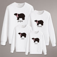 Load image into Gallery viewer, Mommy and me outfits, papa mama baby bear family