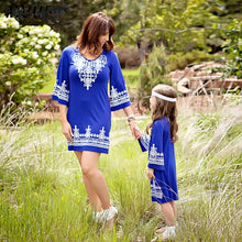 Load image into Gallery viewer, Mommy and me outfits, mother and daughter dresses