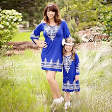 Load image into Gallery viewer, Mommy and me outfits, mother and daughter dresses